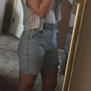 Denim Mom Shorts